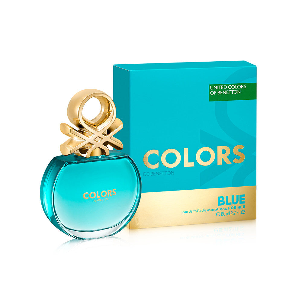 UNITED COLORS OF BENETTON COLORS BLUE FOR WOMEN EDT 80ML