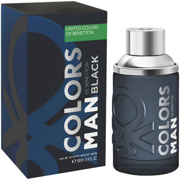 United Colors of Benetton Colors De Benetton Man Black Perfume For Men EDT 100ml