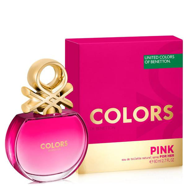 United Colors of Benetton Colors De Benetton Woman Pink Perfume For Women EDT 80ml