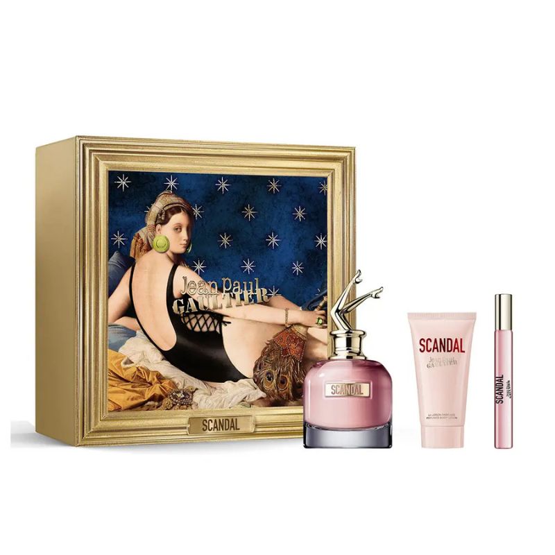 Jean Paul Gaultier Scandal For Women Set EDP 80ml + EDP 10ml + Perfumed Body Lotion 75ml