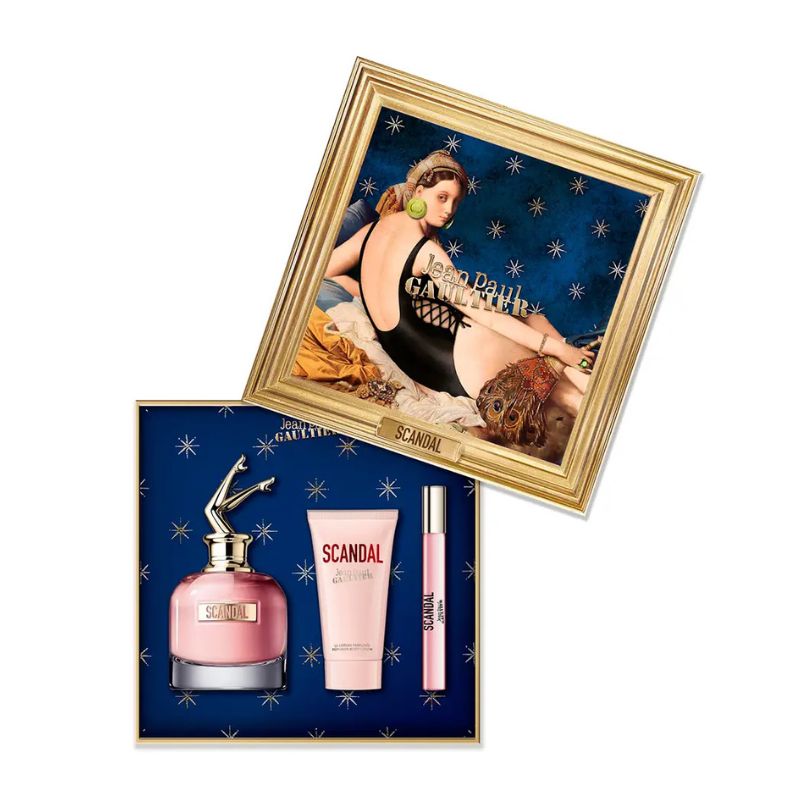 Jean Paul Gaultier Scandal For Women Set EDP 80ml + EDP 10ml + Perfumed Body Lotion 75ml