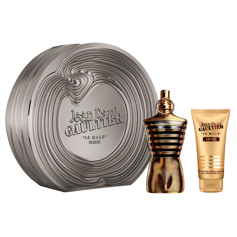 Jean Paul Gaultier Le Male Elixir Parfum Gift Set For Men
