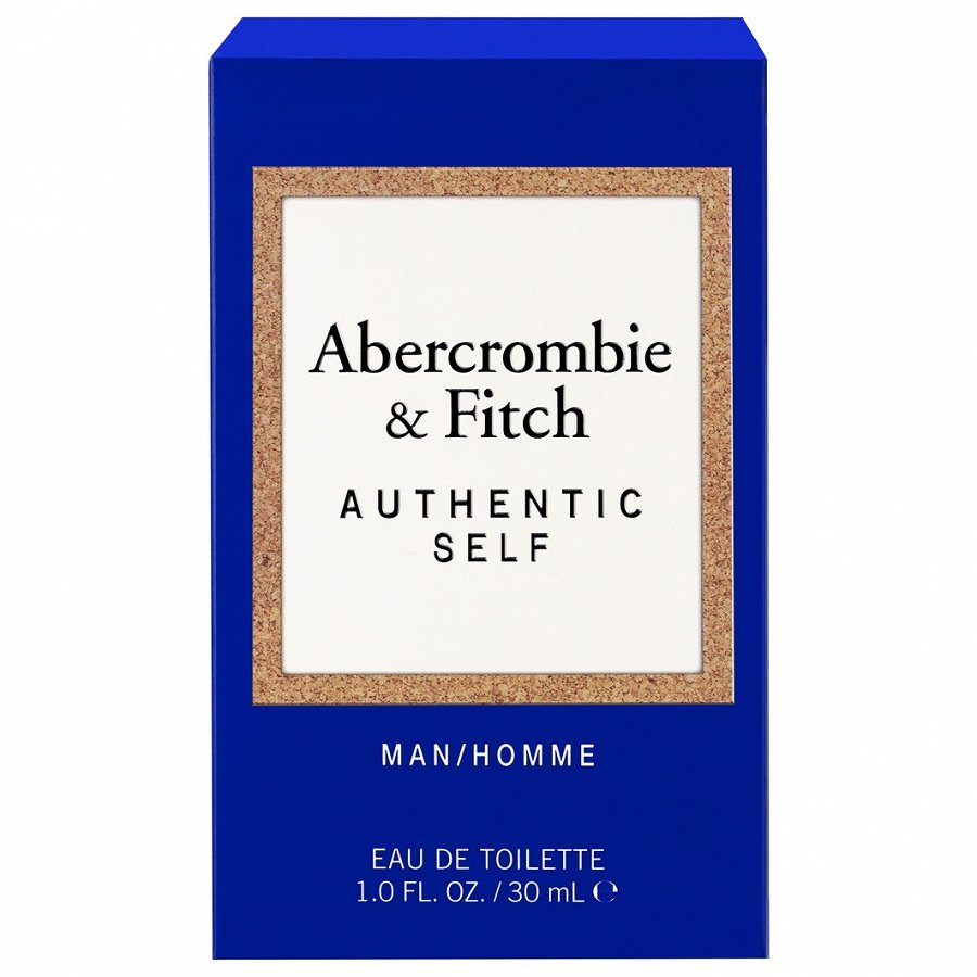 Abercrombie & Fitch Authentic Self Man Eau De Toilette For Men - Fougère?Amber Perfume 30ml