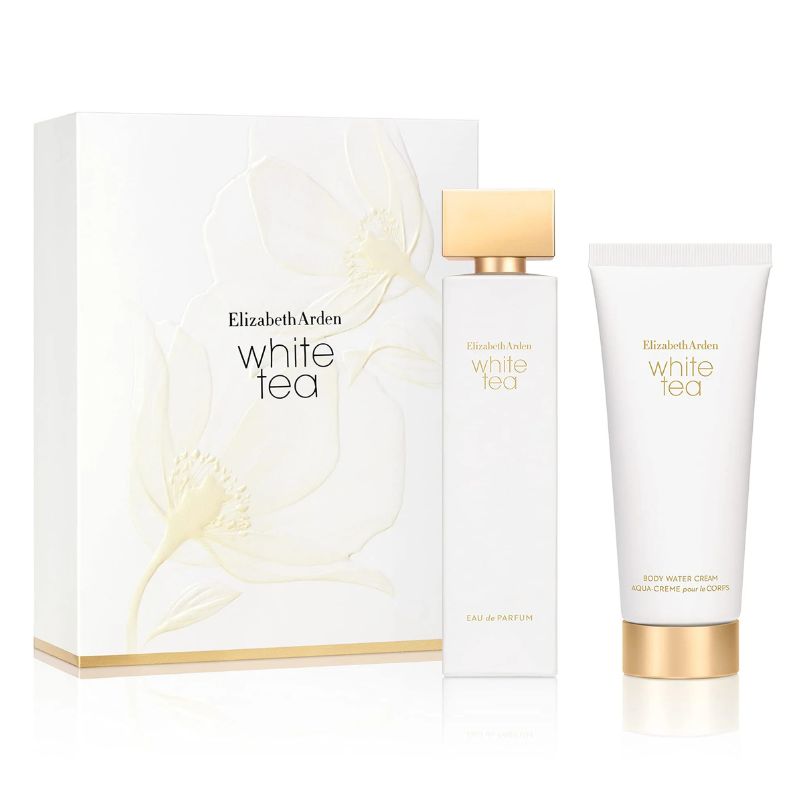 Elizabeth Arden White Tea For Women Set EDP 100ml + Body Water Cream 100ml