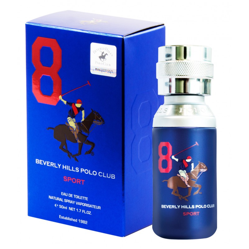 Beverly Hills Polo Club Sport Men No.08 Edt 50ml