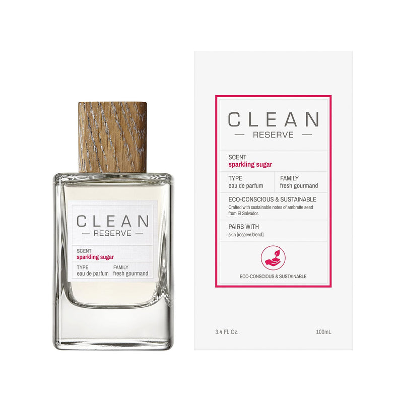 Clean Reserve Sparkling Sugar Eau De Parfum For Unisex - Fruity Gourmand Perfume 100ml