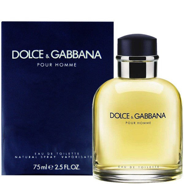 DOLCE & GABBANA POUR HOMME FOR MEN EDT 75 ml