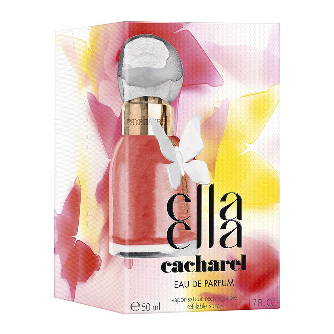 Cacharel Ella Ella Eau  De Parfum For Women - Floral Fruity Gourmand Perfume 50ml Refillable