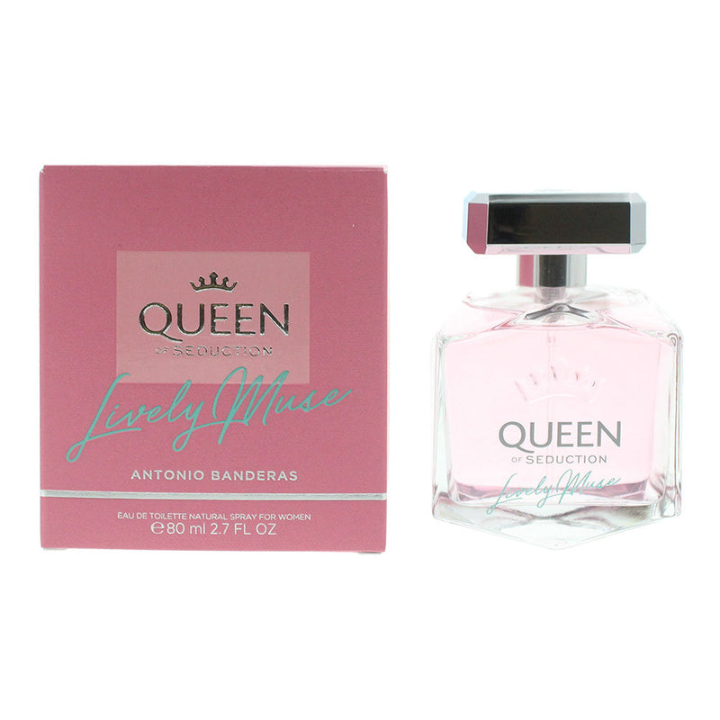 ANTONIO BANDERAS QUEEN OF SEDUCTION LIVELY MUSE Perfume For Women EDT 80ml