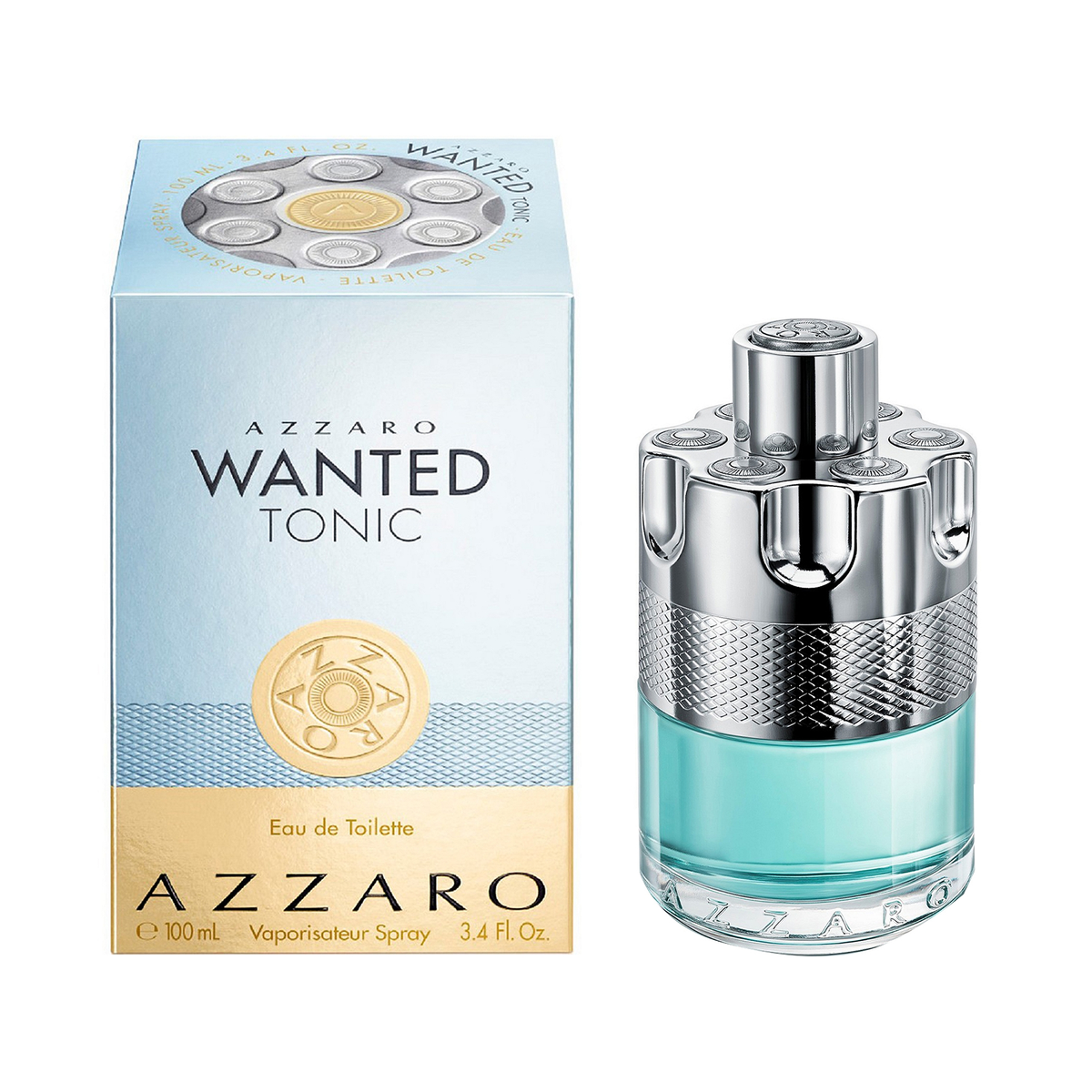 AZZARO WANTED TONIC Perfume For Men EDT 100 ml