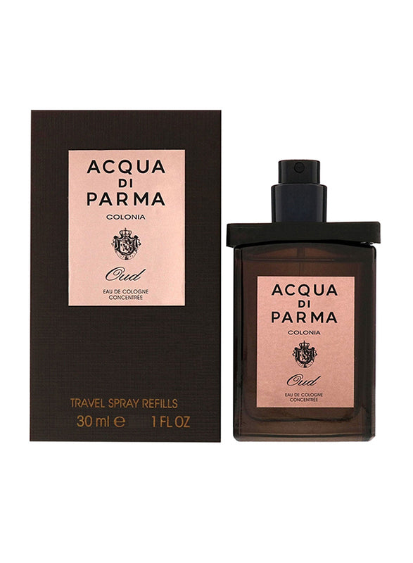 Acqua Di Parma Colonia Intensa Oud for Men EDC Concentree 30 ml Leather Travel Perfume