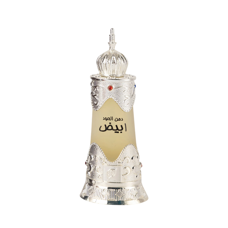 Afnan Dehn al Oudh Abiyad perfume oil, Attar for men and women, 20ML
