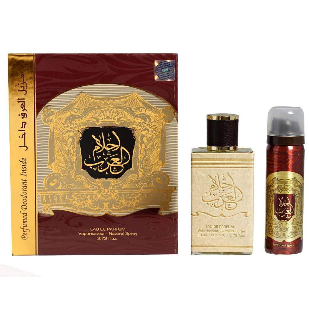 Ard Al Zaafaran Ahlam al Arab 80ml For Men + Free Deo