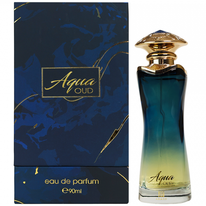 Ahmed Al Maghribi Aqua Oud EDP For Unisex 90ml
