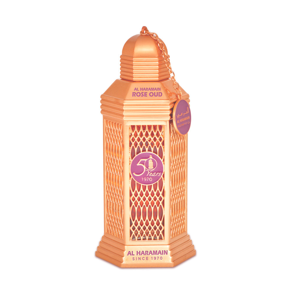 Al Haramain 50 Years Rose Oud Spray For Unisex 100ml