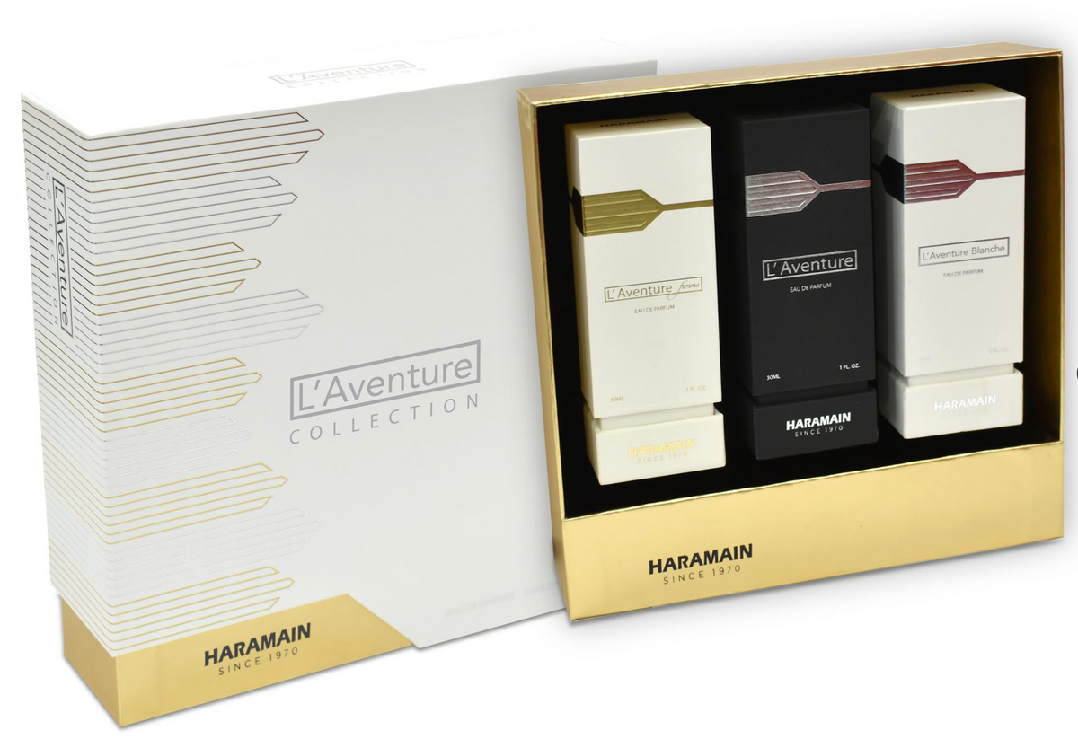 Al Haramain L'Aventure Collection Sprays 3 X 30ml