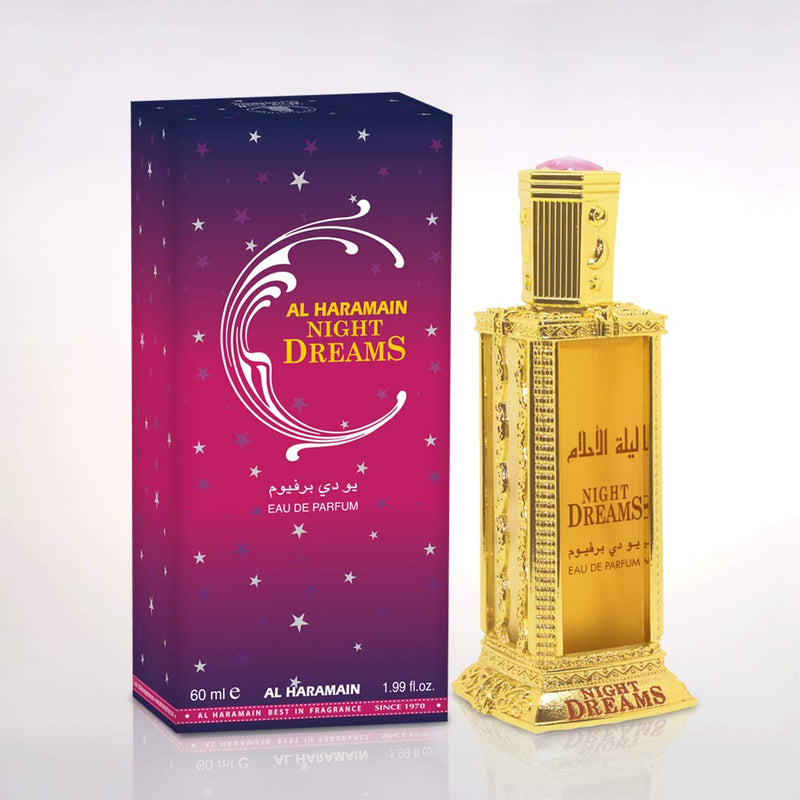 Al Haramain Night Dreams Spray EDP For Unisex 60ml