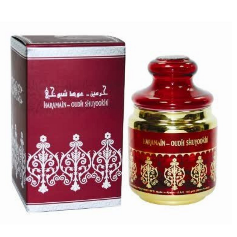 Al Haramain Oudh Shuyookhi Bukhoor 100g