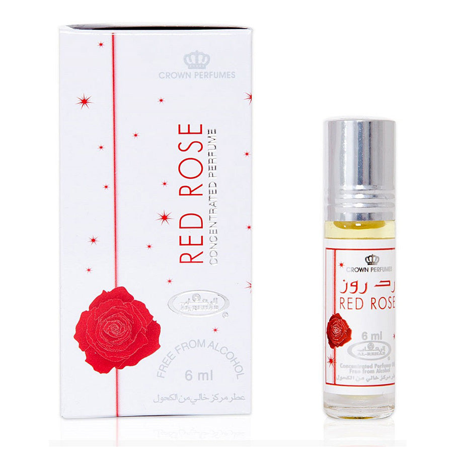 Al Rehab Red Rose Concentrated Oil Perfume 6ml Roll on