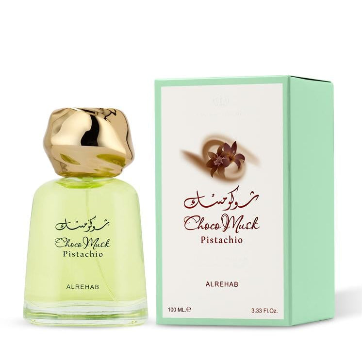 Al Rehab Choco Musk Pistachio EDP For Unisex 100ml
