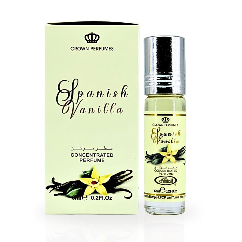 Al Rehab Spanish Vanilla Oil Perfume 6ml Roll