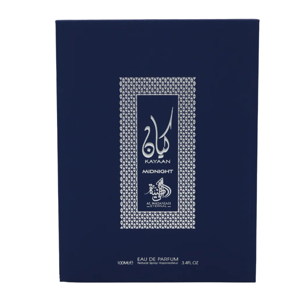 Al Wataniah Kayaan Midnight EDP  For Men 100ml