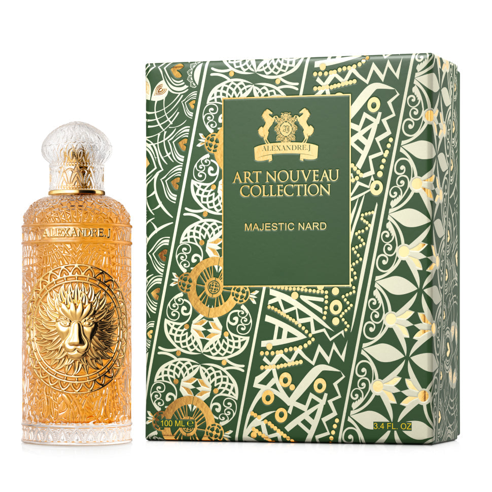 Alexandre J Art Nouveau Collection Majestic Nard Perfume For Unisex EDP 100ml