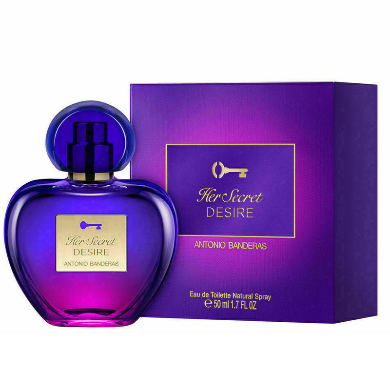 Antonio Banderas Her Secret Desire Perfume For Women EDT 50ml