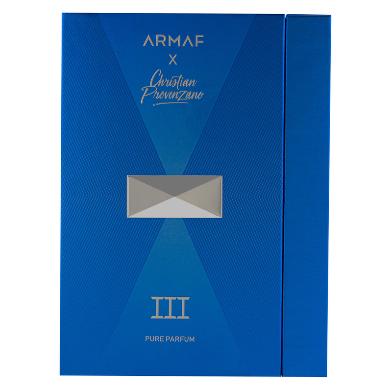 Armaf X Christian Provenzano III Pure Parfum For Unisex - Floral Woody Musk Perfume 100ml