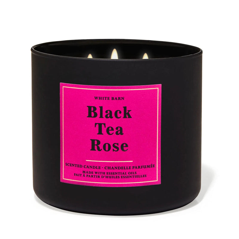 Bath & Body Works Black Tea Rose Scented Candle