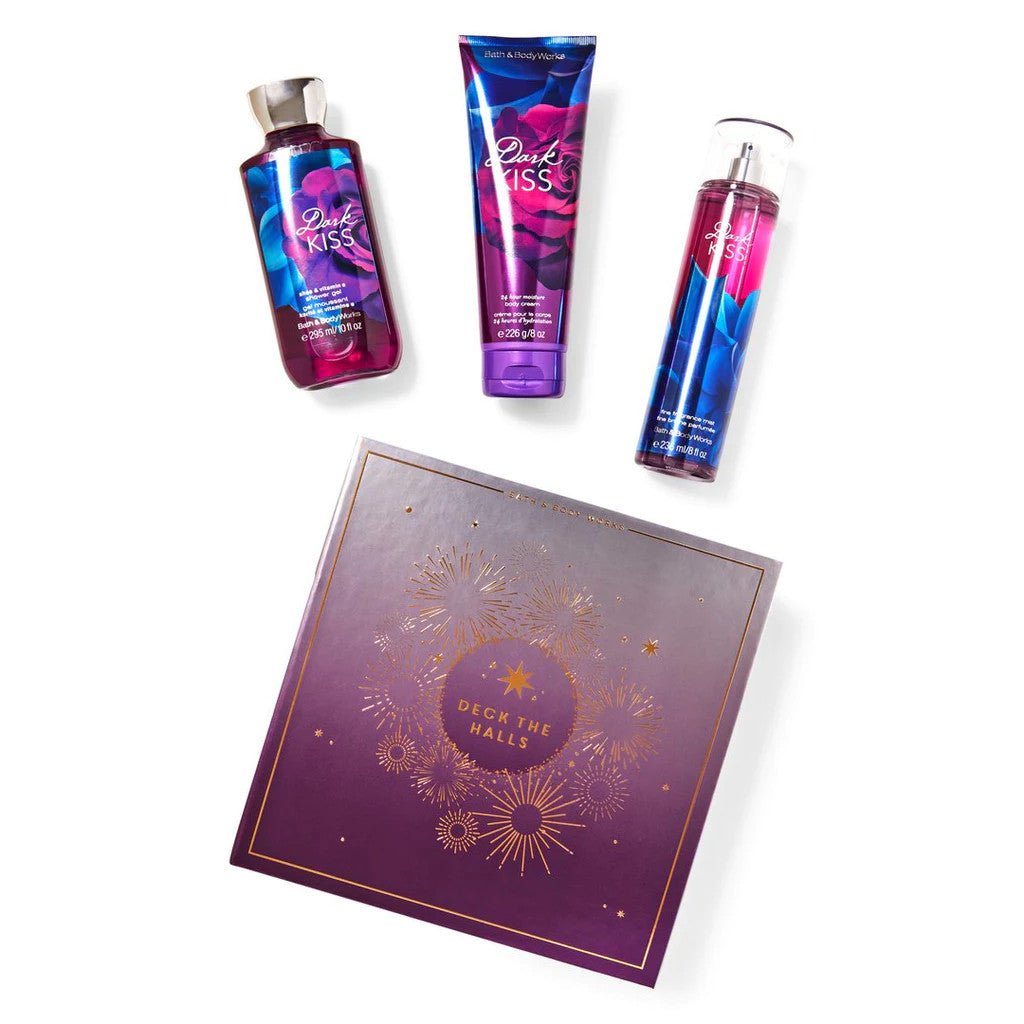 Bath & Body Works Dark Kiss Deck The Halls Gift Set For Women