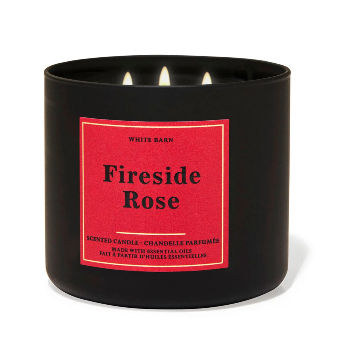 Bath & Body Works Fireside Rose Scented Candle