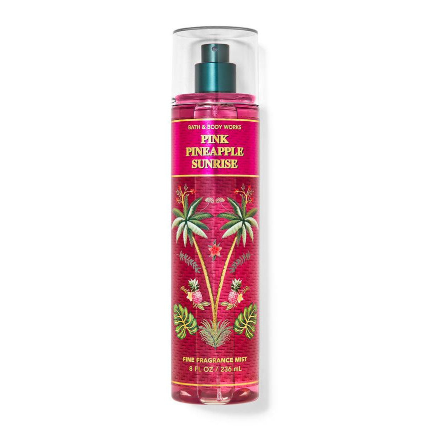 Bath & Body Works Pink Pineapple Sunrise Fragrance Mist For Women 236ml