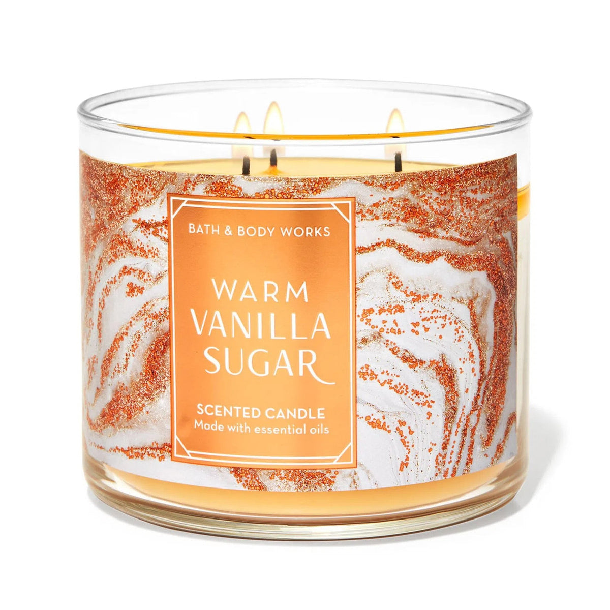 Bath & Body Works Warm Vanilla Sugar Scented Candle