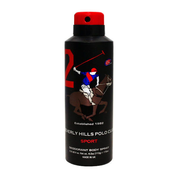 Beverly Hills Polo Club 2 Sport  Deo For Men 175ml