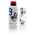 Beverly Hills Polo Club 9 Sport Gift Set 100ml EDT + 175ml Deo Spy