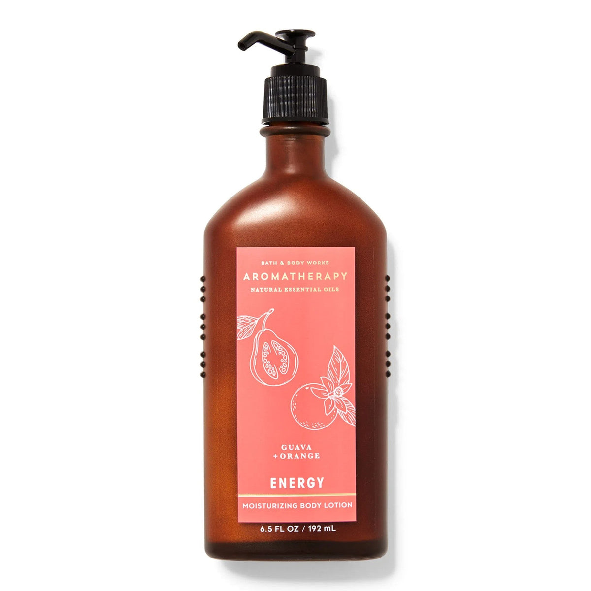 Bath & Body Works Aromatherapy Guava+Orange Energy Body Lotion For Women 192ml Glass