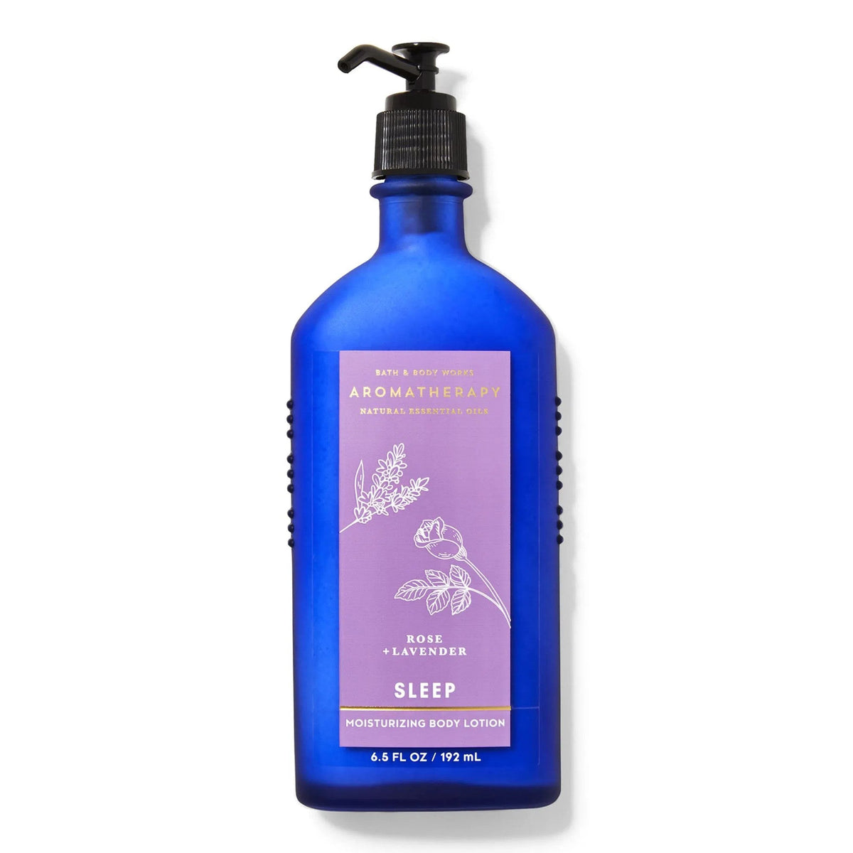 Bath & Body Works Aromatherapy Rose+Lavender Sleep Body Lotion For Women 192ml Glass