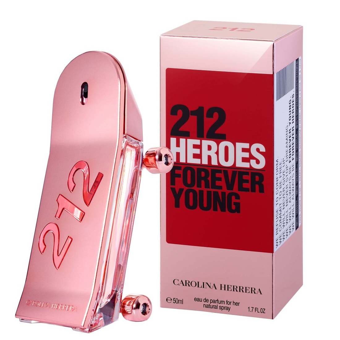 Carolina Herrera 212 Heroes Forever Young For Her Perfume For Women EDP 50ml