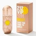 Carolina Herrera 212 Vip Rose Smiley Take The Time To Smile Limited Edition Perfume For Women EDP 80ml