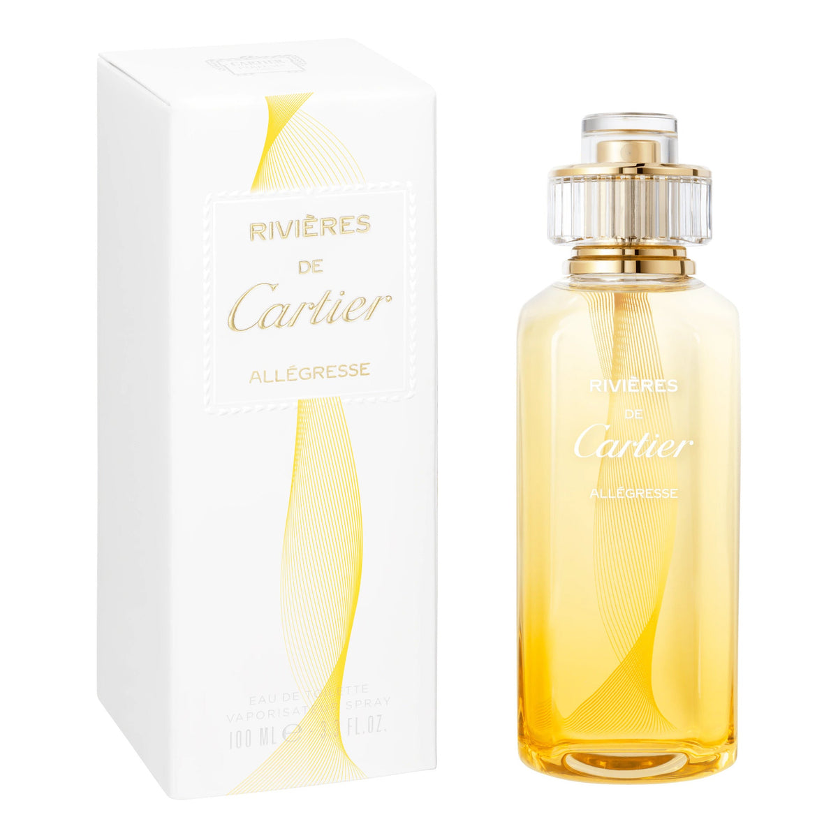 Cartier Rivieres De Cartier Allegresse Perume For Unisex EDT 100ml Refillable