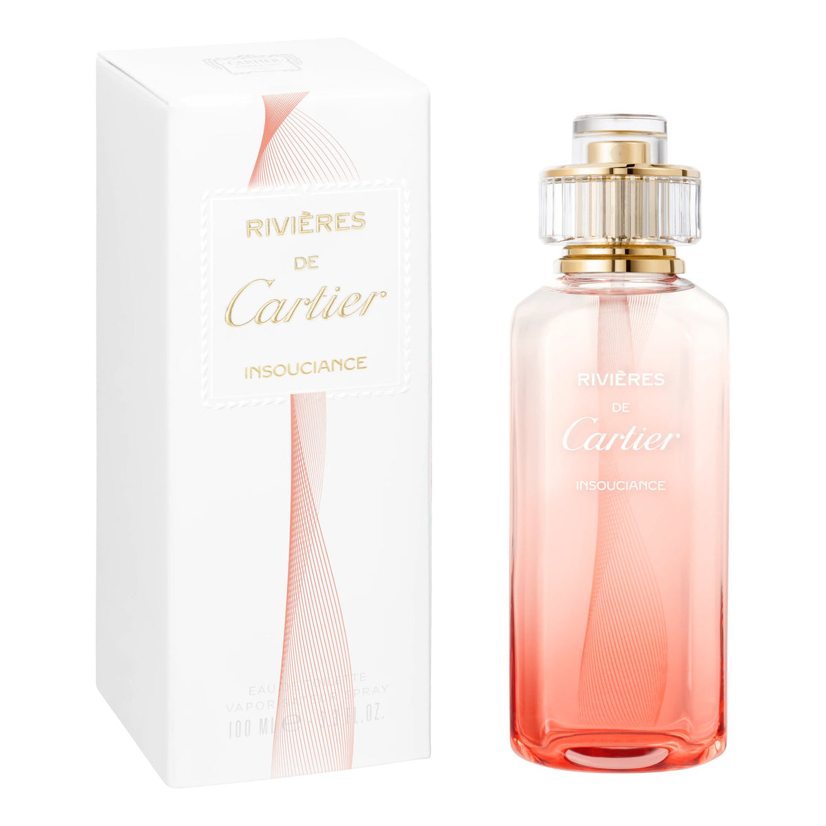 Cartier Rivieres De Cartier Insouciance Perfume For Unisex EDT 100ml Refillable