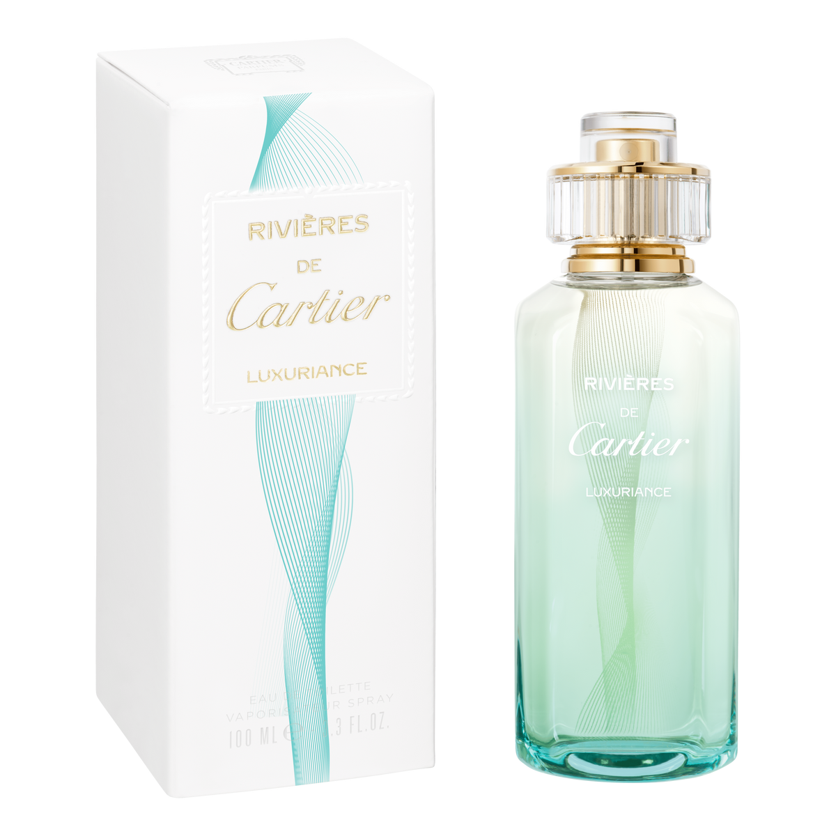 Cartier Rivieres De Cartier Luxuriance Perfume For Unisex EDT 100ml Refillable