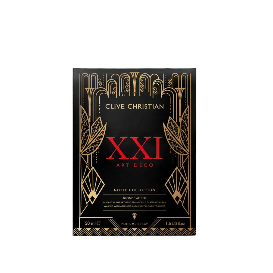 Clive Christian Noble Collection Xxi Art Deco Blonde Amber Perfume Spray For Unisex-Oriental Perfume 50ml