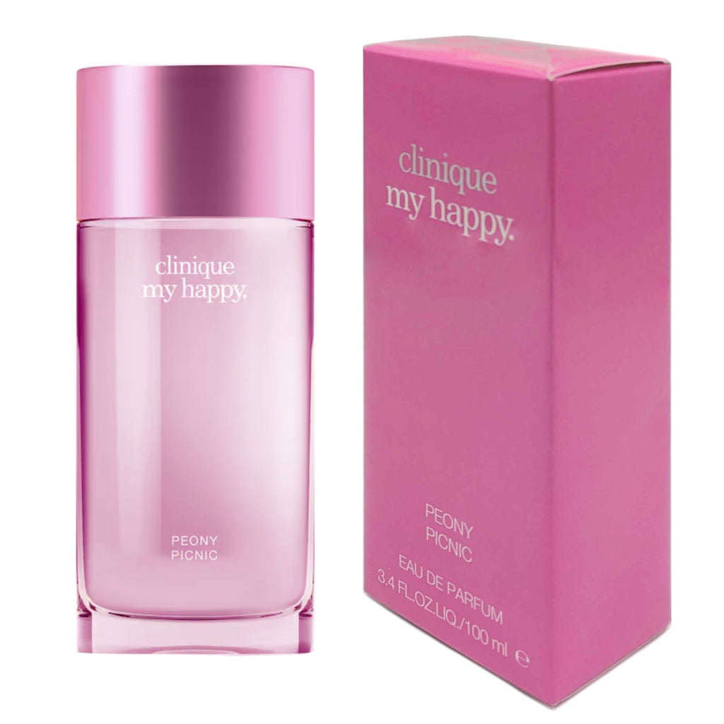 Clinique My Happy Peony Picnic Eau De Parfum For Women - Floral Fruity Perfume 100ml