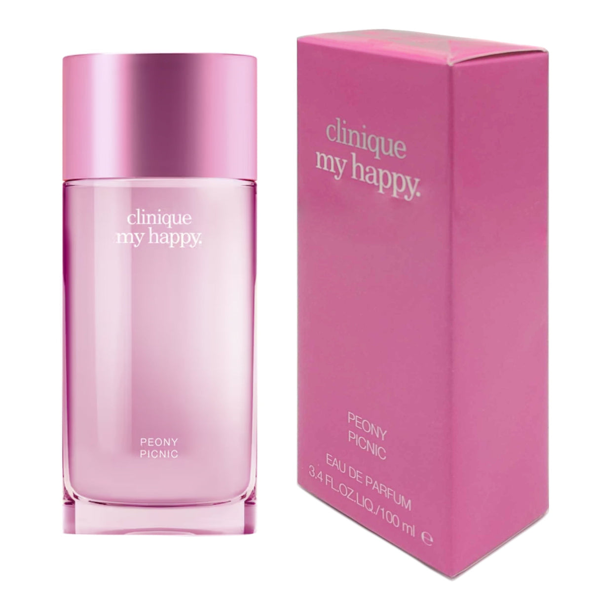 Clinique My Happy Peony Picnic Eau De Parfum For Women - Floral Fruity Perfume 100ml