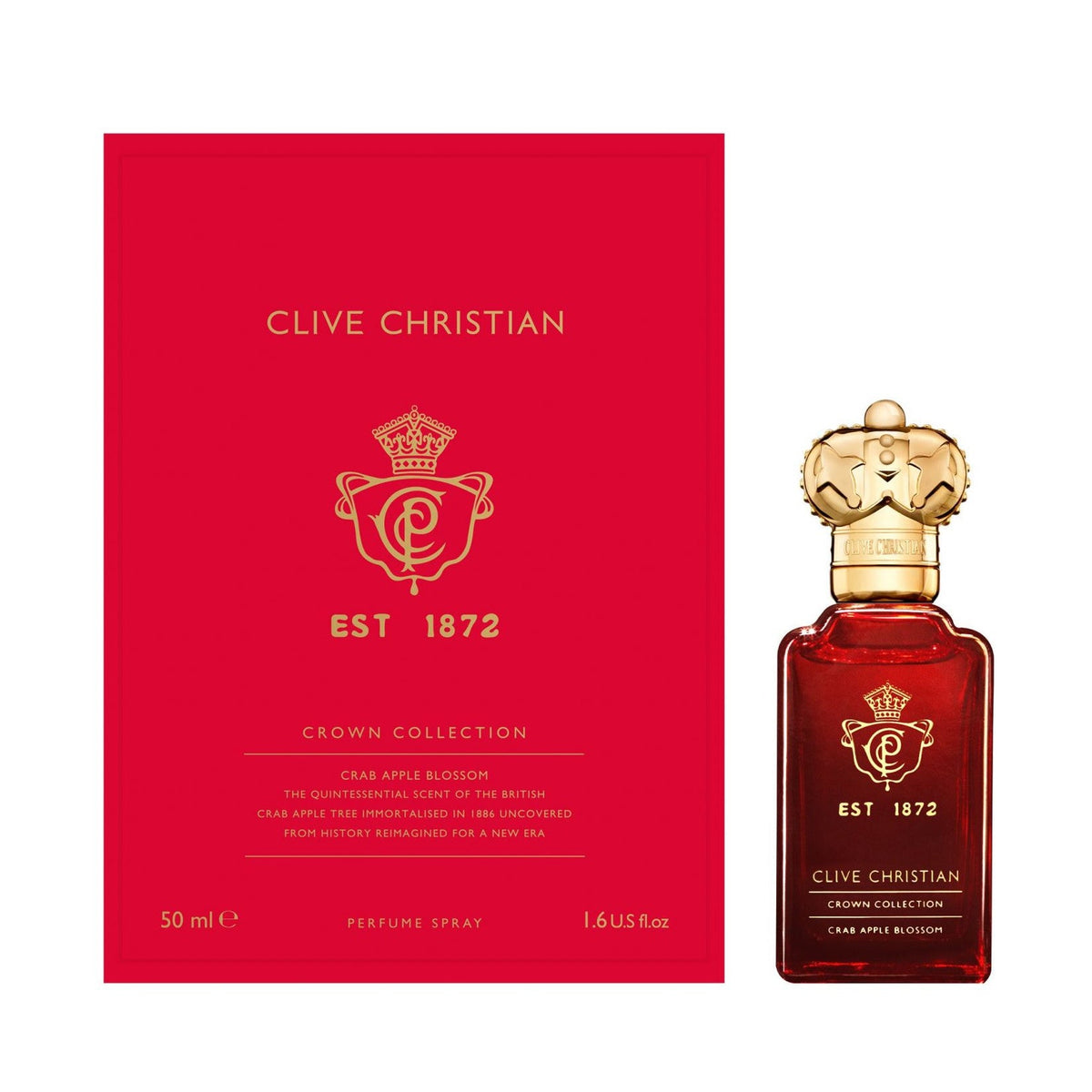 Clive Christian Crown Collection Crab Apple Blossom Perfume Spray For Unisex 50ml