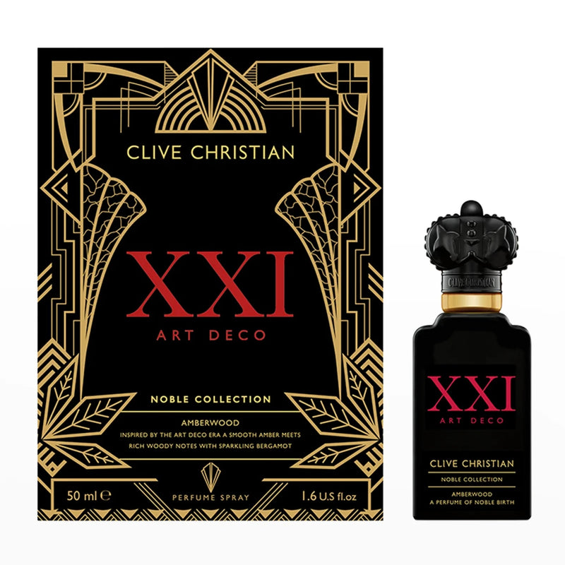 Clive Christian Noble Collection XXI Art Deco Amberwood Perfume Spray For Unisex 50ml