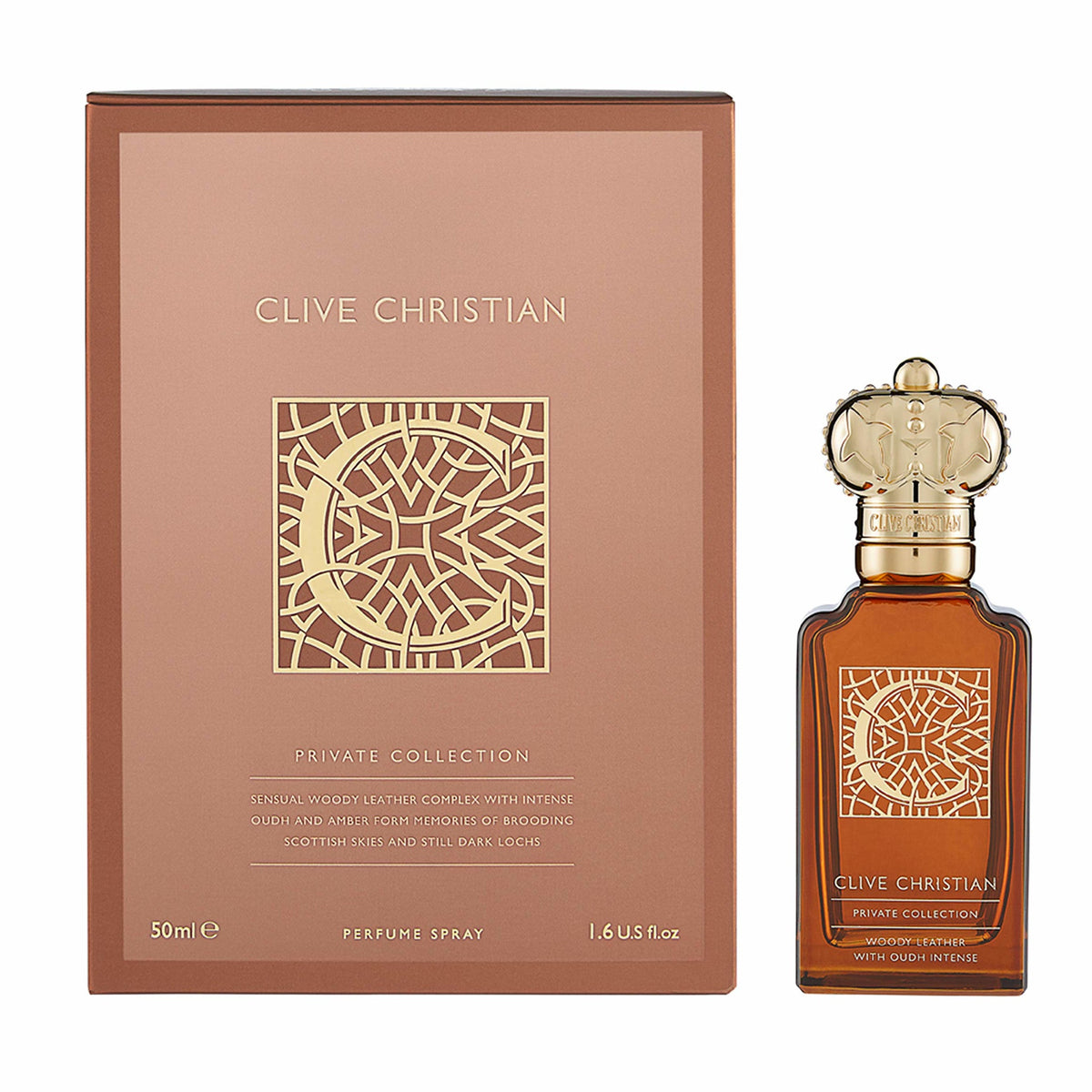 Clive Christian Private Collection C Sensual Woody Leather Perfume Spray For Men 50ml