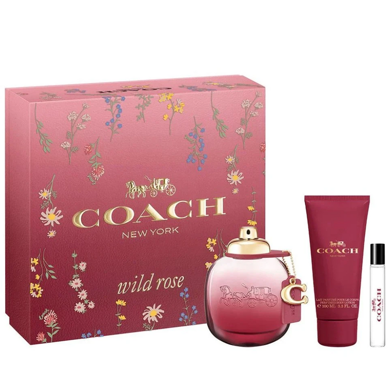 Coach Newyork Wild Rose Gift Set For Women